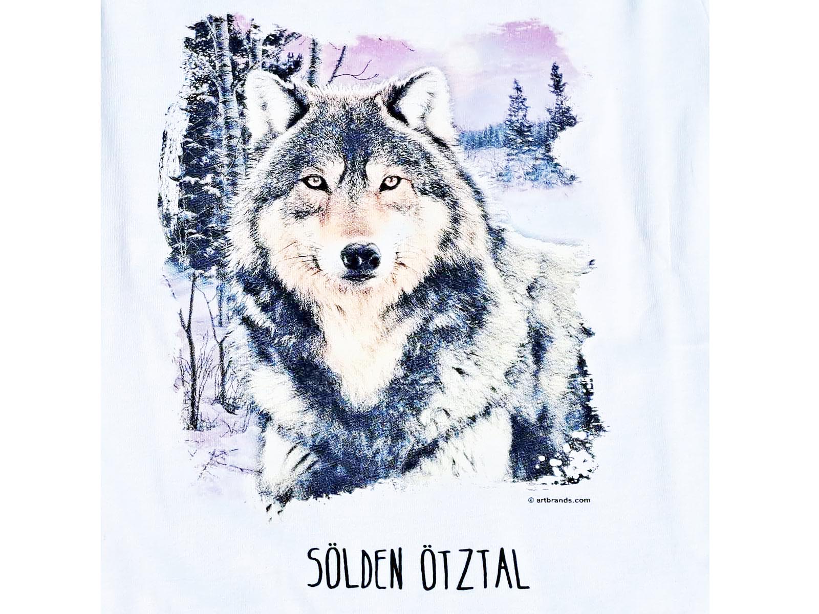 Kinder-T-Shirt-Husky-Farbig-Image