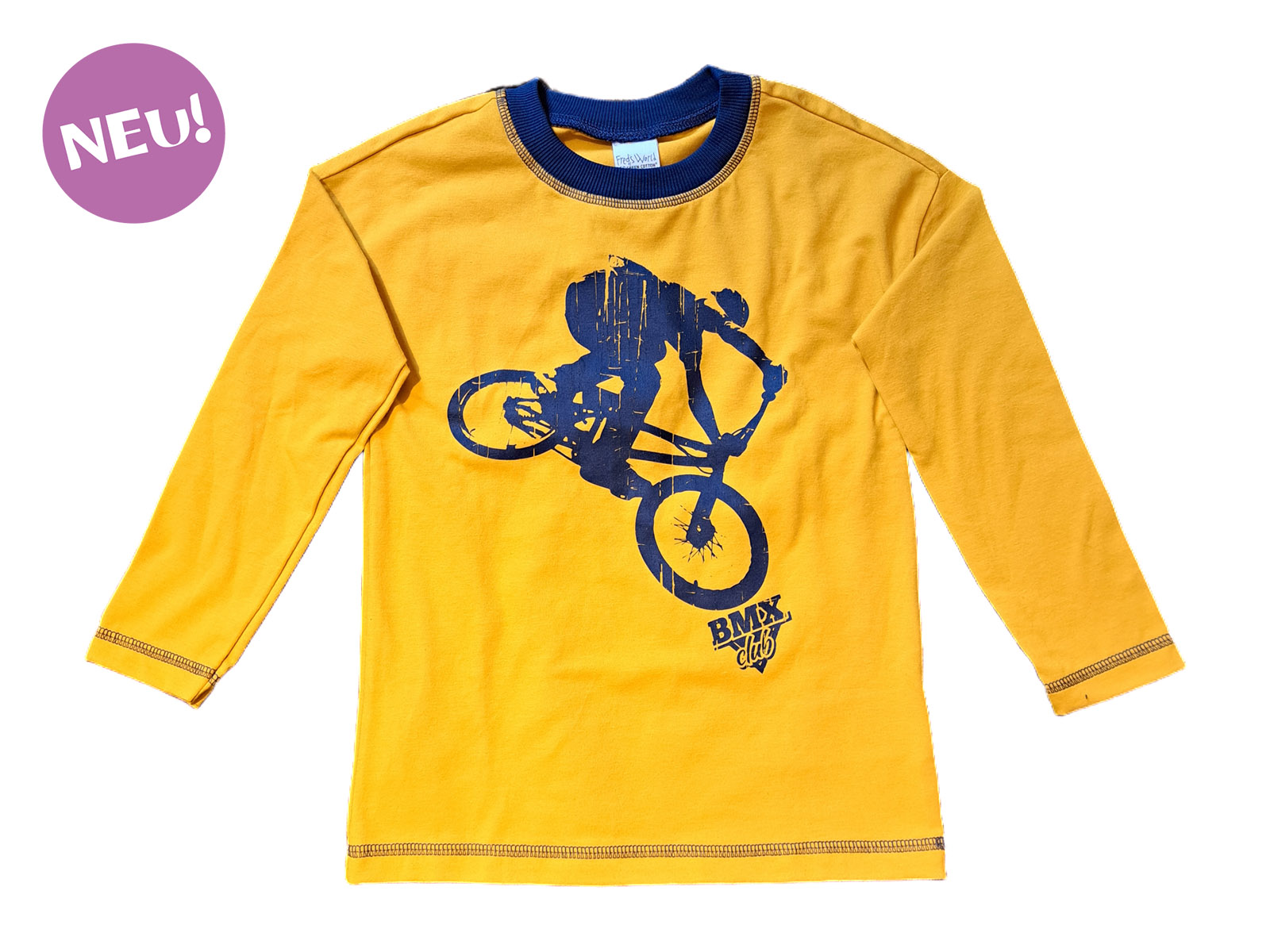 Kinder-Longsleeve-BMX-Neu