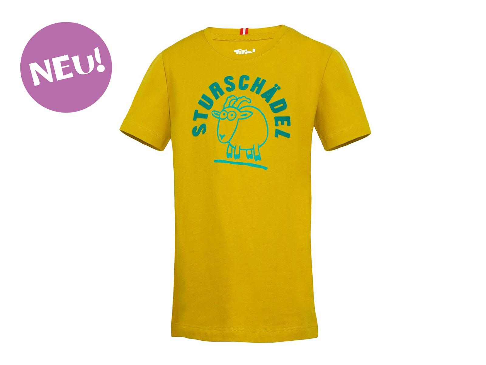 Kinder-T-Shirt-Sturschädl-Neu