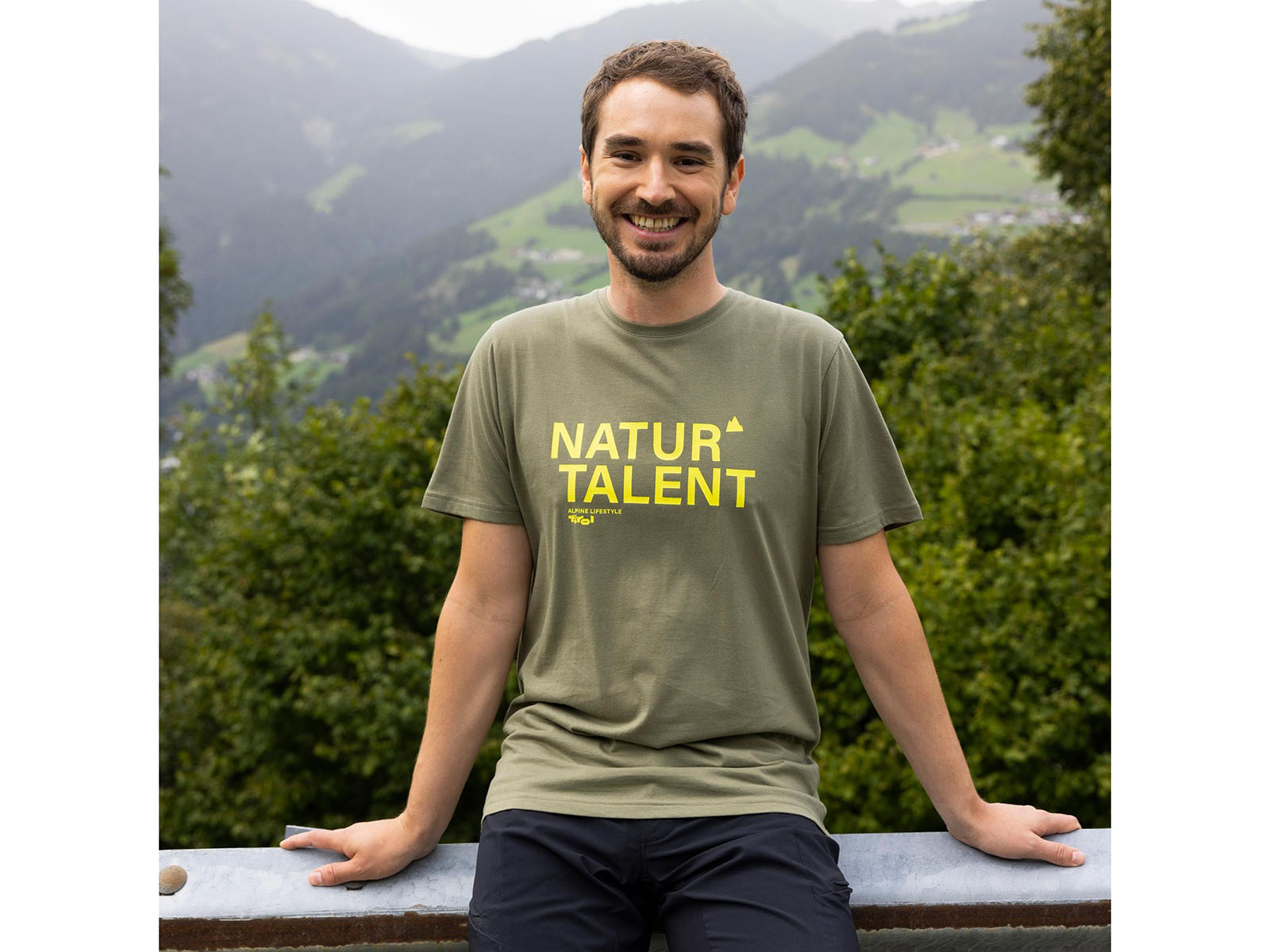 Herren-T-Shirt-Natur-Talent-Image